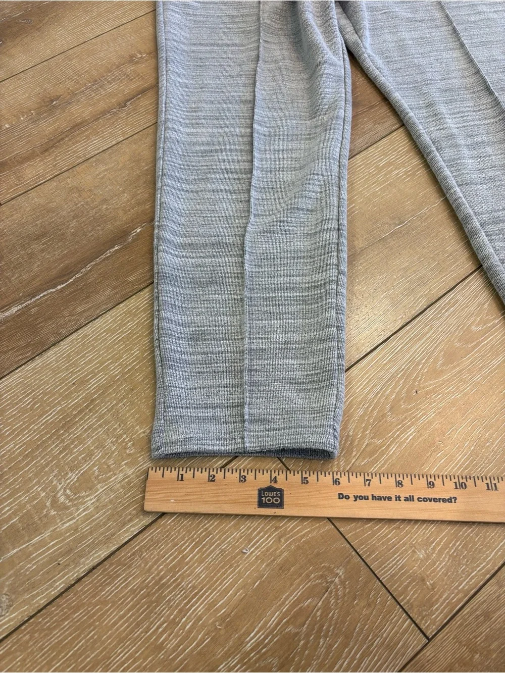 Mauvais Gray Textured Joggers Men’s Medium Slim Fit Luxe Sweatpants Streetwear